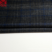 tweed plaid cashmere fleece fabric for overcoat